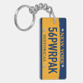 New York Empire State License Bord Art Custom Sleutelhanger (Voorkant Links)