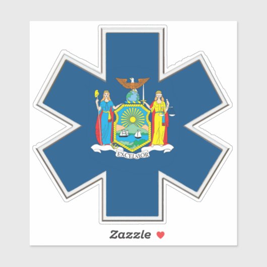 New York EMS Sticker (Vel)