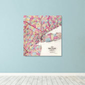 New York en omgeving Canvas Afdruk (Insitu (Houten vloer))
