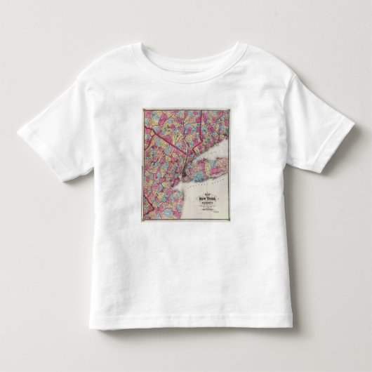 New York en omgeving Kinder Shirts (Voorkant)