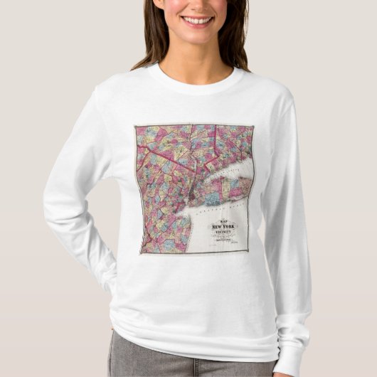 New York en omgeving T-shirt (Voorkant)