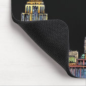 : New York Energy: Mousepad (zwart) Muismat (Hoek)