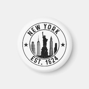 New York Est. 1624 New York City Lover Nyc Magneet