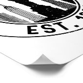 New York Est. 1624 New York City Lover Nyc Poster (Hoek)