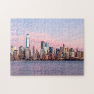 New York Evening Skyline Legpuzzel
