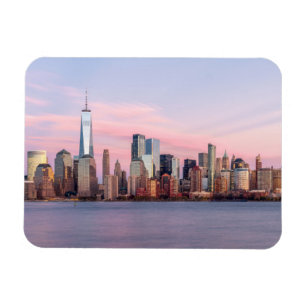 New York Evening Skyline Magneet