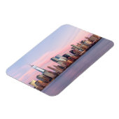 New York Evening Skyline Magneet (Linkerzijde)