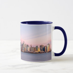 New York Evening Skyline Mok