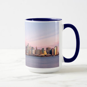 New York Evening Skyline Mok