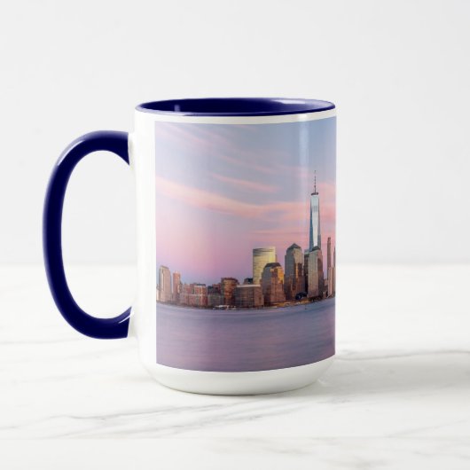 New York Evening Skyline Mok (Links)