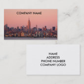 New York Evening Visitekaartjes (Voorkant / Achterkant)