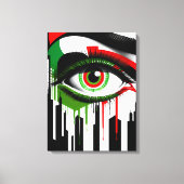 New York “Eye Italiaans” beeld  Canvas Afdruk (Voorkant)