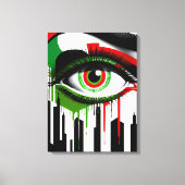 New York "Eye Talian" afbeelding Canvas Afdruk (Voorkant)