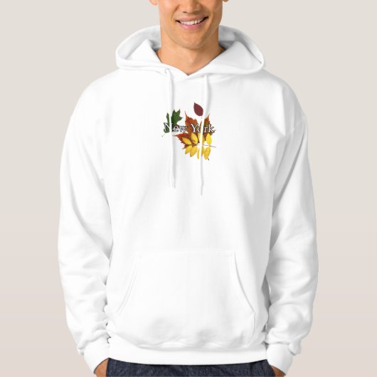 NEW YORK FALL COLORS HOODIE (Voorkant)