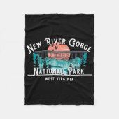 New York Family Adventure Rv Camping Travel Road T Fleece Deken (Voorkant)