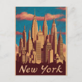  New York Feestdagenkaart (Voorkant)