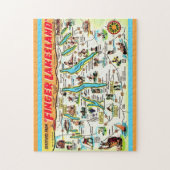 New York Finger Lakes 11x14 puzzel Legpuzzel (Verticaal)