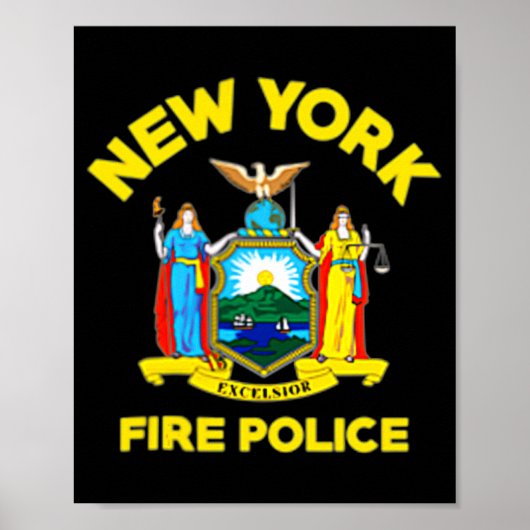 New York Fire Lice Department Firefighters  Poster (Voorkant)
