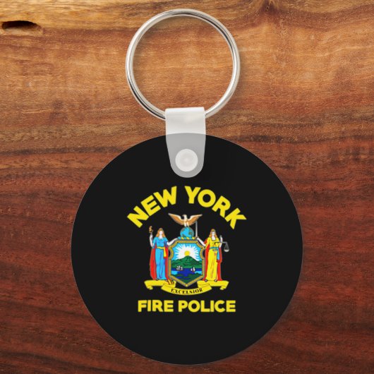 New York Fire Lice Department Firefighters Sleutelhanger (Voorkant)