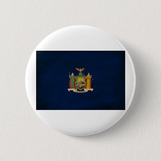 New York Flag Buttonnen Ronde Button 5,7 Cm (Voorkant)