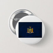New York Flag Buttonnen Ronde Button 5,7 Cm (Voorkant /achterkant)