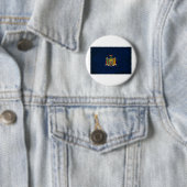 New York Flag Buttonnen Ronde Button 5,7 Cm (In situ)