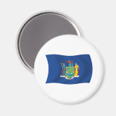 New York Flag Magnet (Voorkant / Achterkant)