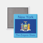 New York Flag Magnet (Voorkant / Achterkant)