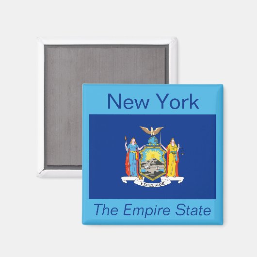 New York Flag Magnet (Voorkant / Achterkant)