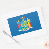 NEW YORK Flag - Rechthoekige Sticker (Envelop)