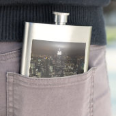 New York Flask Custom Empire State NYC Drink Flask Flacon (Voorbeeld)