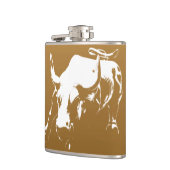 New York Flasks NYC Souvenir Bull Statue Heupfles (Links)