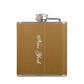 New York Flasks NYC Souvenir Bull Statue Heupfles (Achterkant)