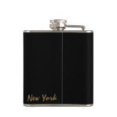 New York Flasks NYC Souvenir Bull Statue Heupfles (Achterkant)