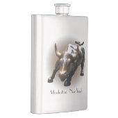 New York Flasks NYC Souvenir Bull Statue Heupfles (Rechts)