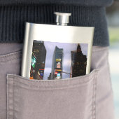 New York Flasks NYC Times Square Souvenir Flask Flacon (Voorbeeld)