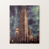 New York Flatiron Building. Legpuzzel (Verticaal)