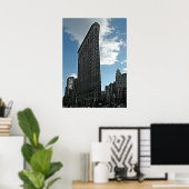 New York Flatiron Building Poster Print (Thuiskantoor)