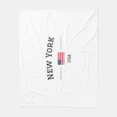 New York Fleece Deken (Voorkant)