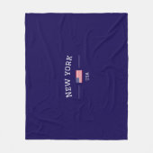 New York Fleece Deken (Voorkant)