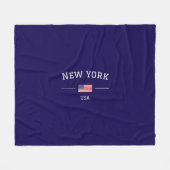 New York Fleece Deken (Voorkant (Horizontaal))