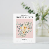New York Flower Market, Briefkaart Tribeca (Staand voorkant)