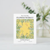 New York Flower Market, Little Italy Briefkaart (Staand voorkant)