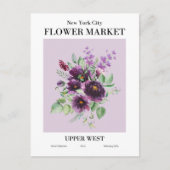 New York Flower Market, Upper West Briefkaart (Voorkant)
