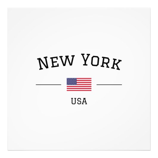 New York Foto Afdruk (Voorkant)