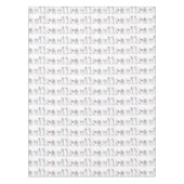 New York Fourth. NYC Juli 4e Patriottisch Vuurwerk Tafelkleed (Voorkant)