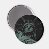 New York Fridge Magnet NY Souvenir Magnet (Voorkant / Achterkant)
