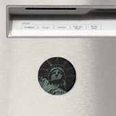 New York Fridge Magnet NY Souvenir Magnet (Insitu (Vaatwasser))