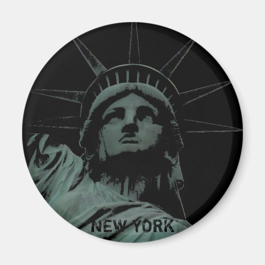 New York Fridge Magnet NY Souvenir Magnet (Voorkant)