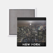 New York Fridge Magnet NY Souvenir Magnet (Voorkant / Achterkant)